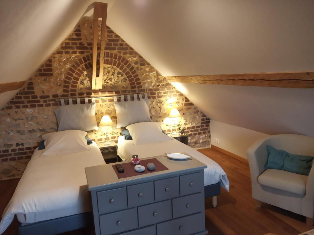 Eco-Gite La Chambre Du Vanneur Mentheville Eksteriør billede